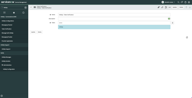 ServiceNow - Two-way Messaging via Infobip SMS